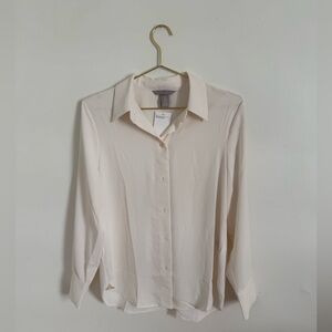 Classic cream button down